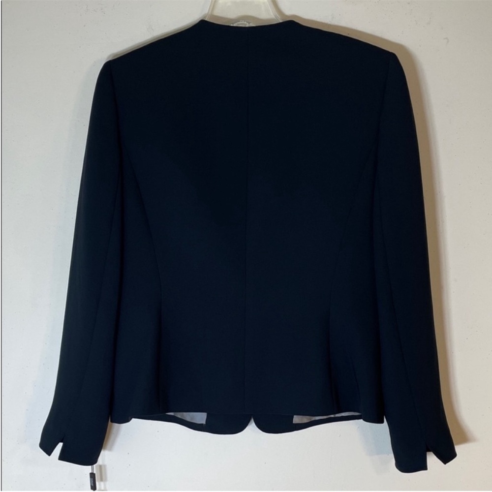 Tahari ASL Elegant Navy Blazer. 12. NWT. $320! - Picture 9 of 12